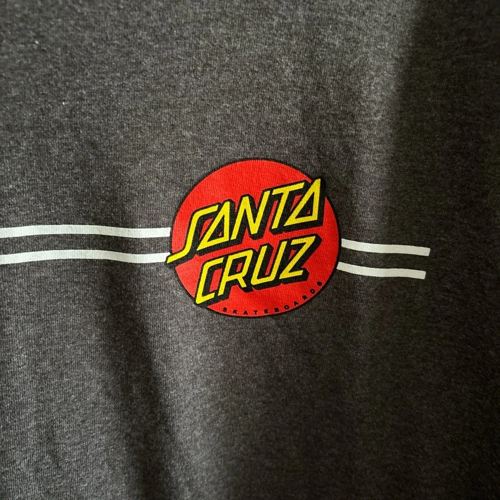 Santa Cruz skateboards Gray T-Shirt size L - Picture 5 of 8